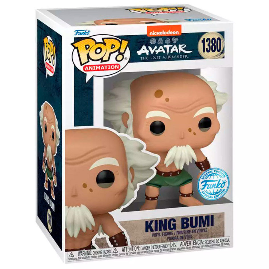 Figura POP Avatar The Last Airbender King Bumi Exclusive_0
