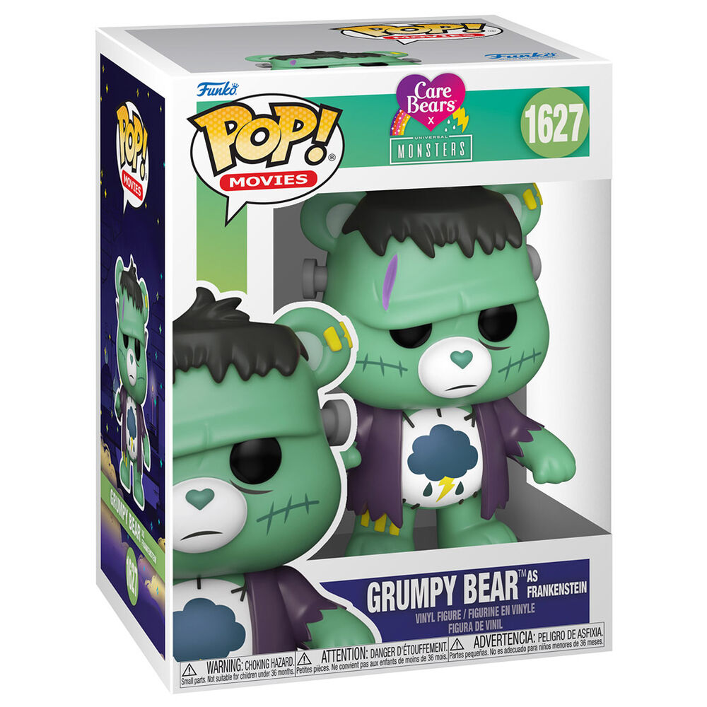 Figura POP Care Bears x Monsters Grumpy Bear Frankenstein_0