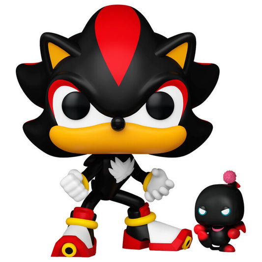 Figura POP Sonic The Hedgehog Shadow with Dark Chao_0