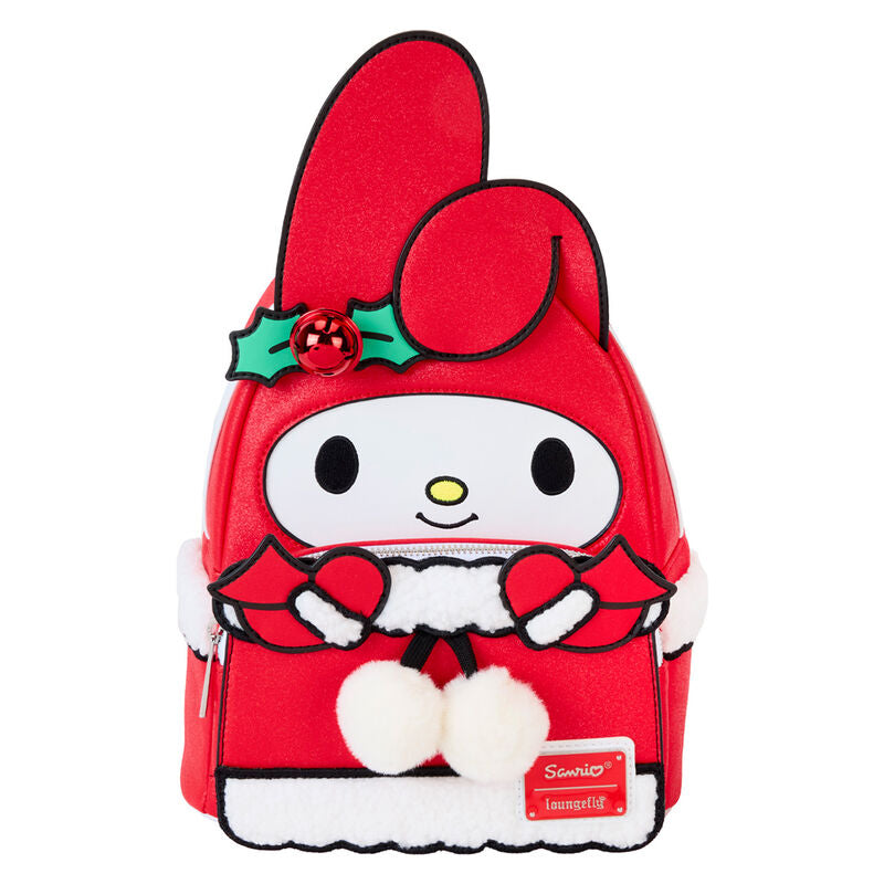 Mochila Winter My Melody Sanrio Loungefly 26cm_0