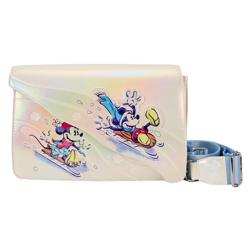 Bandolera Winter Wonderland Mickey and Friends Disney Loungefly_0