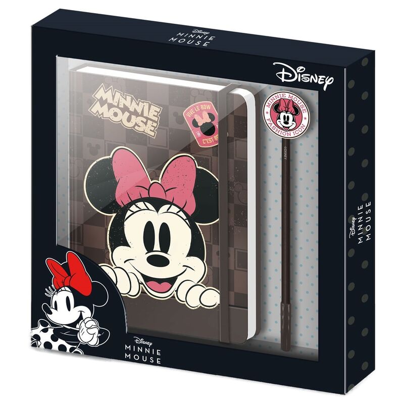 Set diario + boligrafo Minnie Disney_0