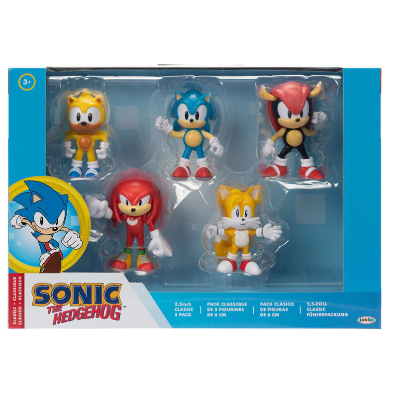 Blister 5 figuras Sonic the Hedgehog 6cm_0