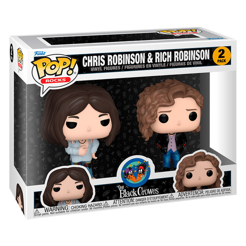 Blister 2 figuras POP The Black Crowes Chris Robinson & Rich Robinson_0