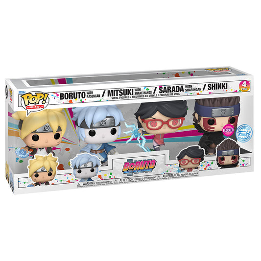 Blister 4 figuras POP Boruto Exclusive_0