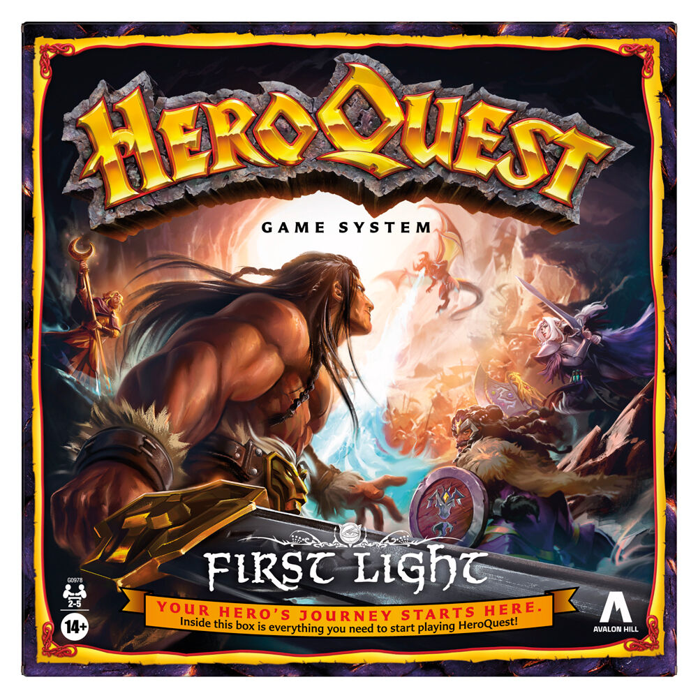 Juego mesa First Light Hero Quest español_0