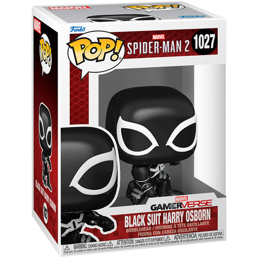 Figura POP Mavel Spider-Man 2 Black Suit Harry Osborn_0