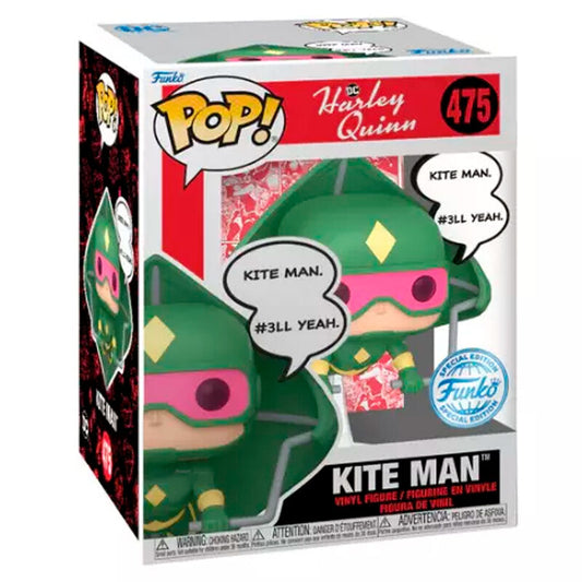 Figura POP Deluxe DC Comics Harley Quinn Kite Man Exclusive_0