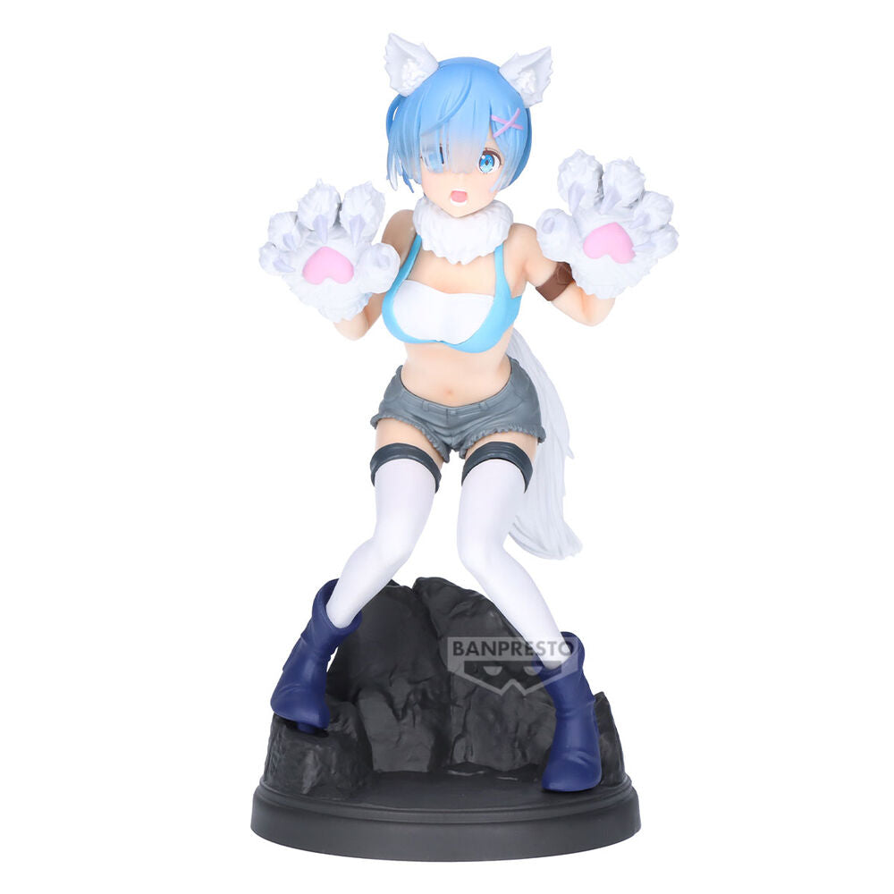 Figura Rem Monsters Motions Re:Zero Starting Life in Another World 22cm_0
