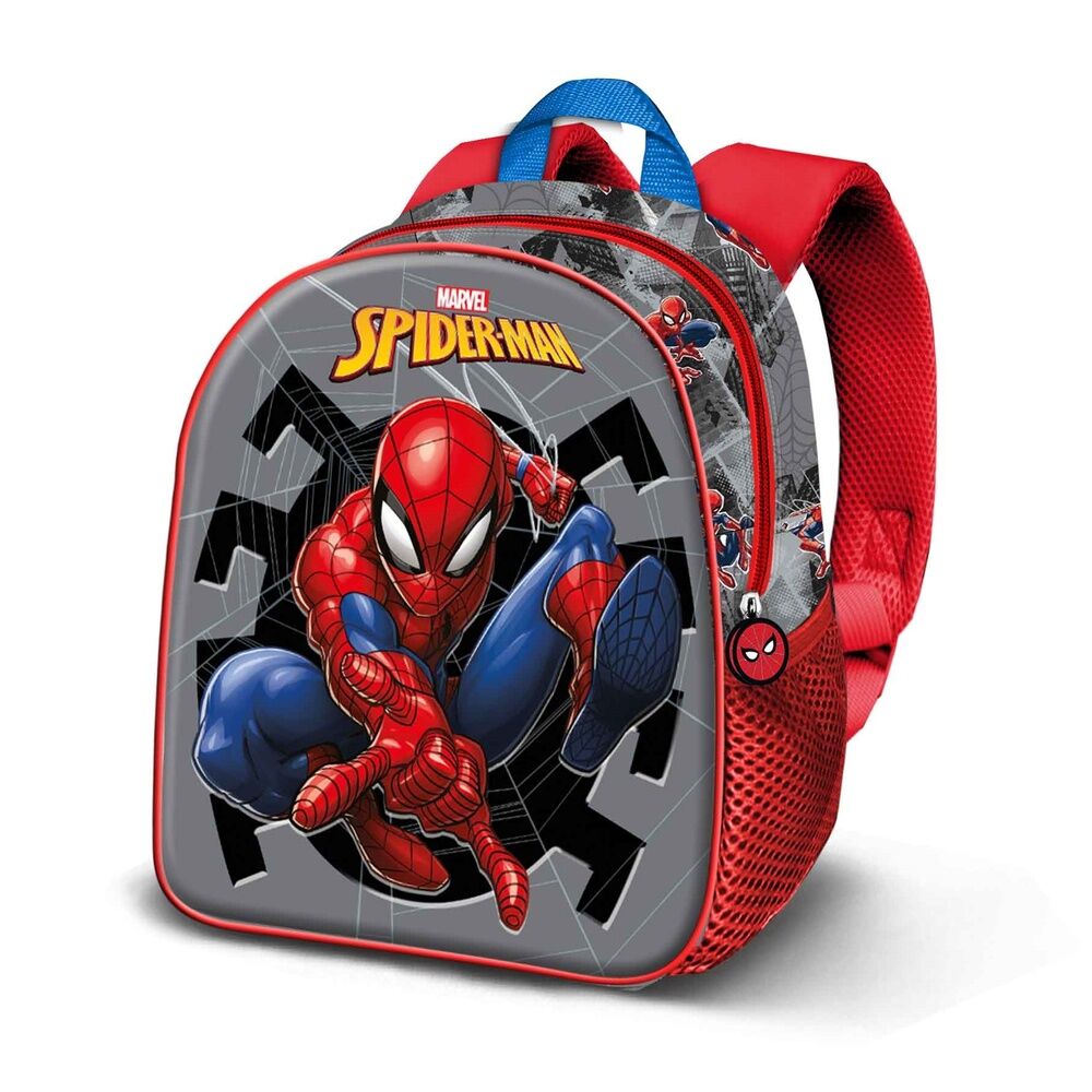 Mochila 3D Symbol Spiderman Marvel 31cm_0