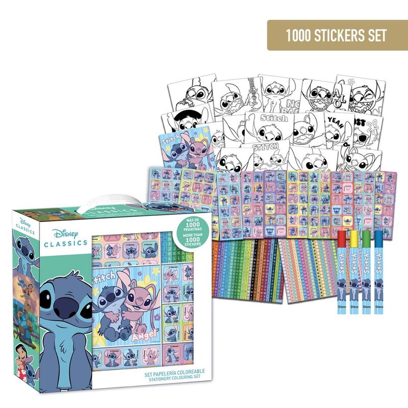 Set pegatinas Stitch Disney 1000pzs_0