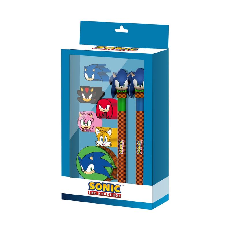 Blister papeleria Sonic the Hedgehog_0