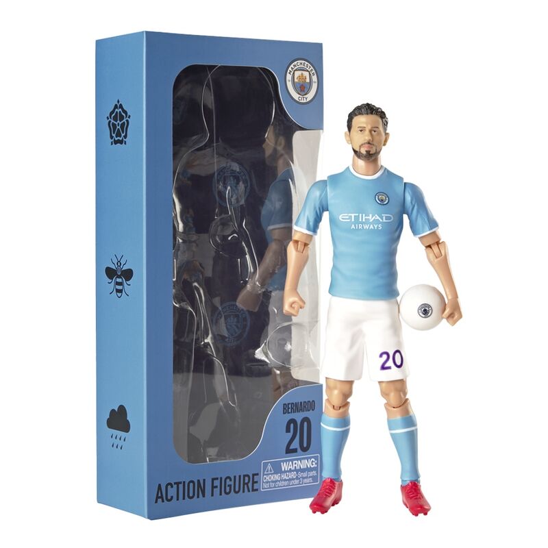 Figura Action Bernardo Silva Manchester City 20cm_0