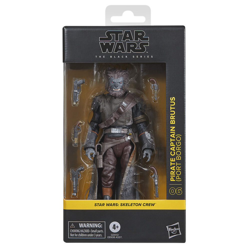 Figura Pirate Captain Brutus Port Borgo Skeleton Crew Star Wars 15cm_0