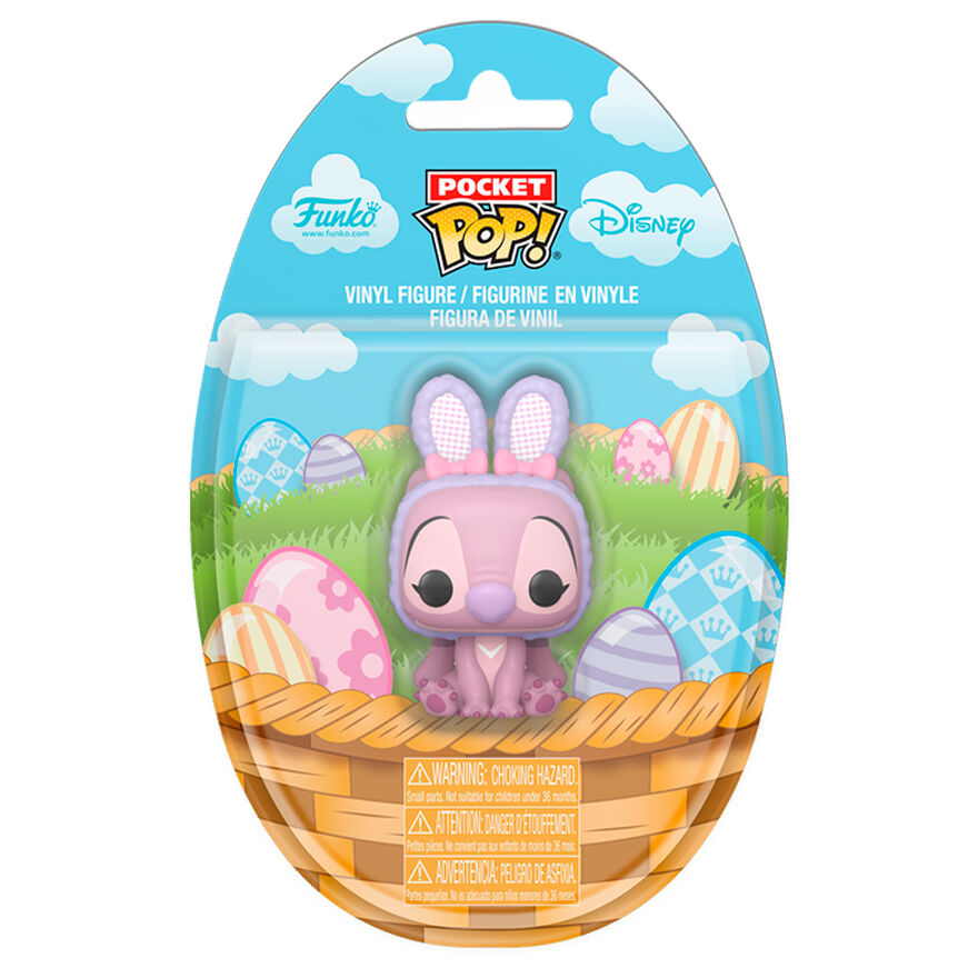 Figura Pocket POP Disney Stitch Angel Conejo de Pascua_0