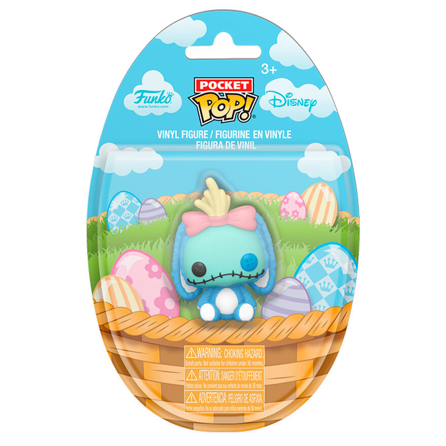 Figura Pocket POP Disney Stitch Scrump Conejo de Pascua_0