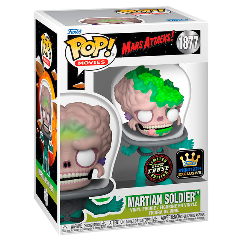 Figura POP Mars Attacks Martian Soldier Exclusive Chase_0