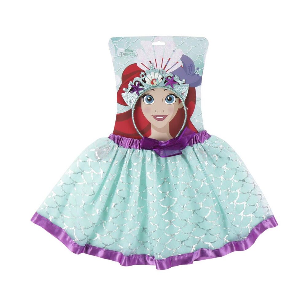 Set diadema + tutu La Sirenita Disney_0