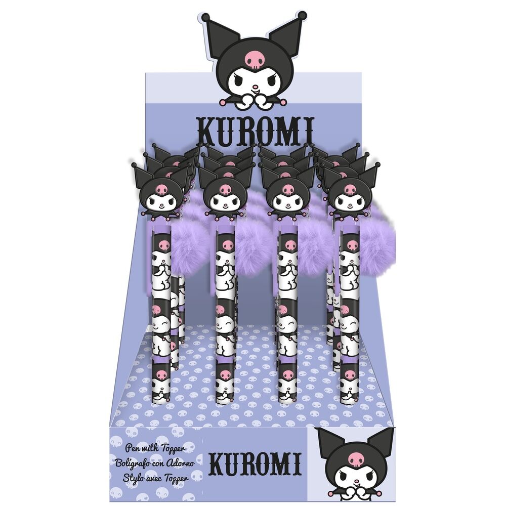 Boligrafo topper Kuromi Hello Kitty_0