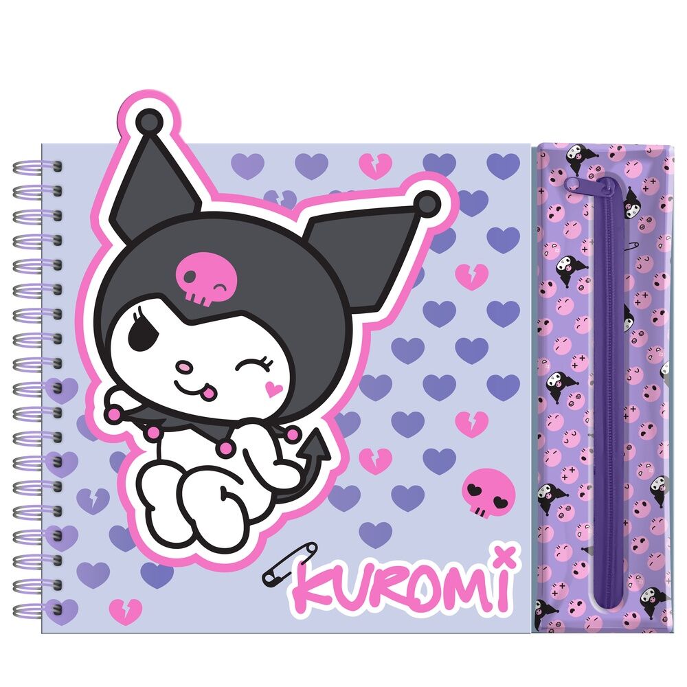 Set colorear Kuromi Hello Kitty_0