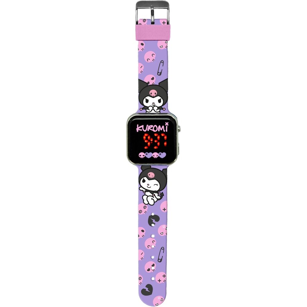 Reloj led Kuromi Hello Kitty_0