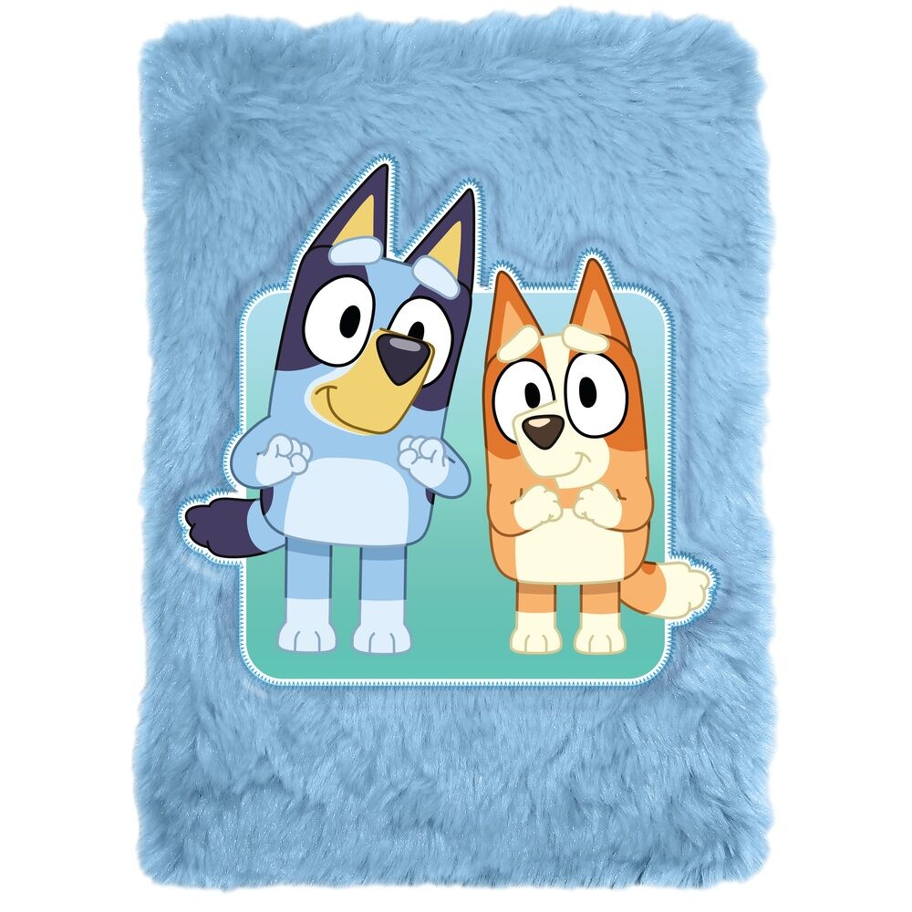 Cuaderno peluche A5 Bluey_0
