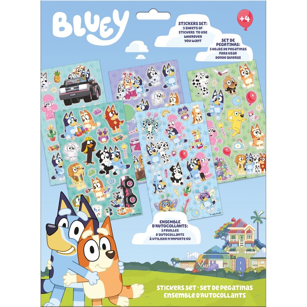 Set pegatinas Bluey_0