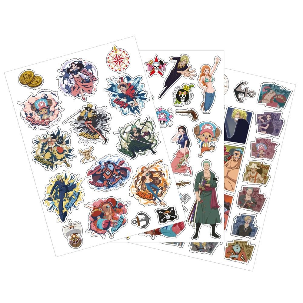 Set pegatinas removibles One Piece_0