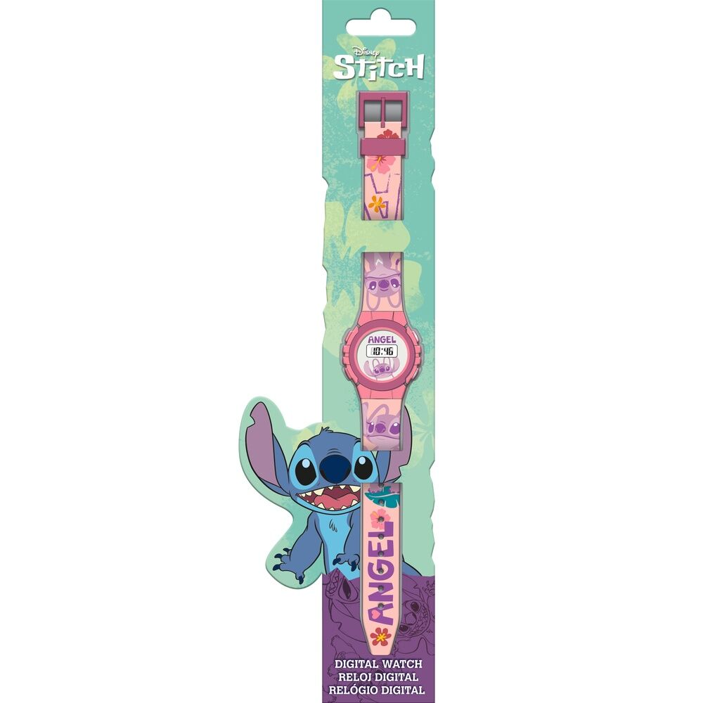 Reloj digital Angel Stitch Disney_0