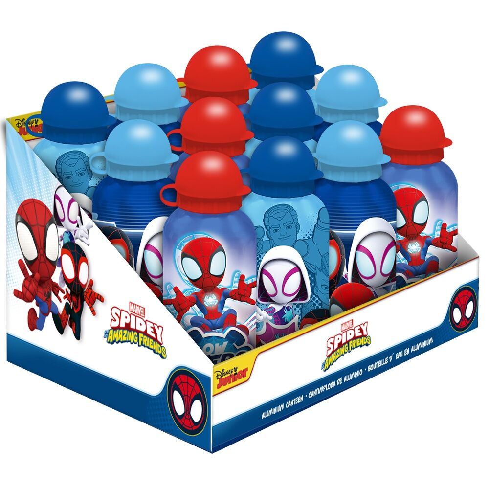 Cantimplora aluminio Spidey the Amazing Friends Marvel 500ml surtido_0