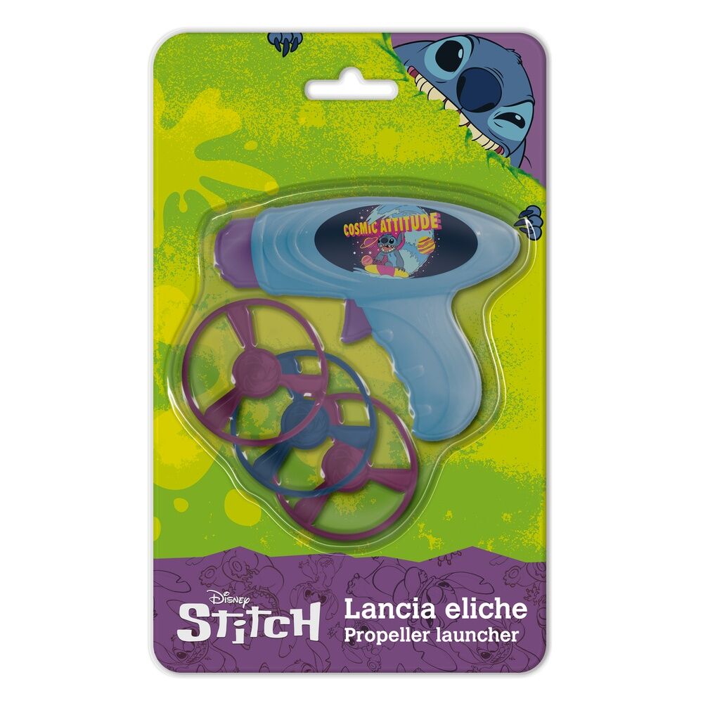 Pistola lanza helices Stitch Disney_0