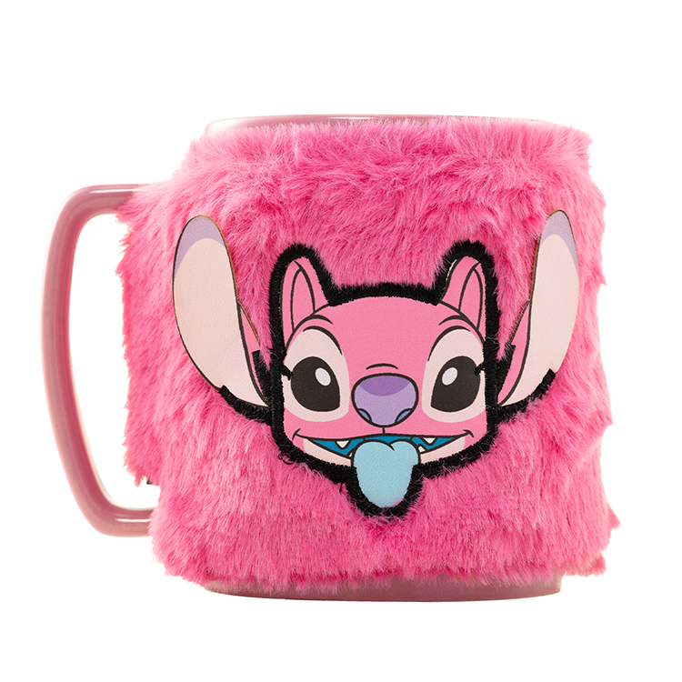 Taza funda de peluche Angel Disney 440ml_0