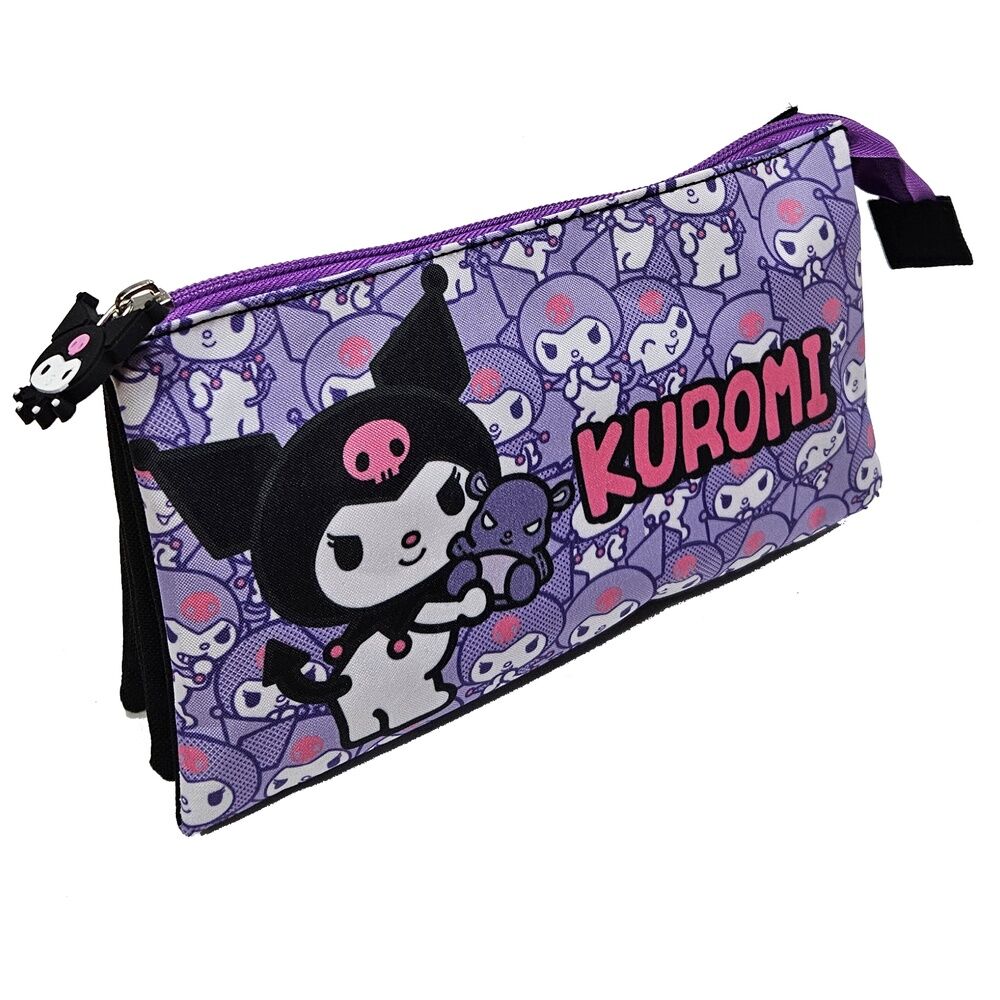 Portatodo Kuromi Hello Kitty triple_0
