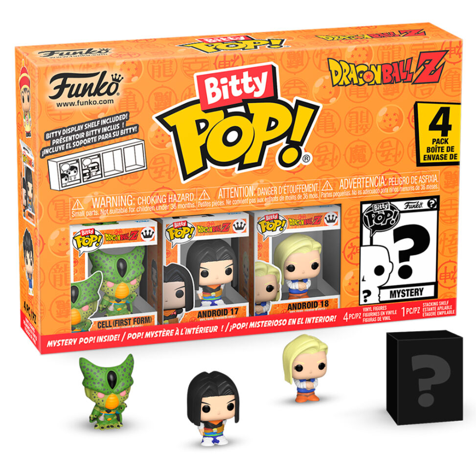 Blister 4 figuras Bitty POP Dragon Ball Z Frieza_0