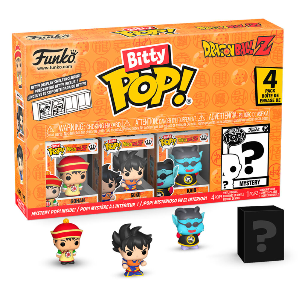 Blister 4 figuras Bitty POP Dragon Ball Z Cell_0