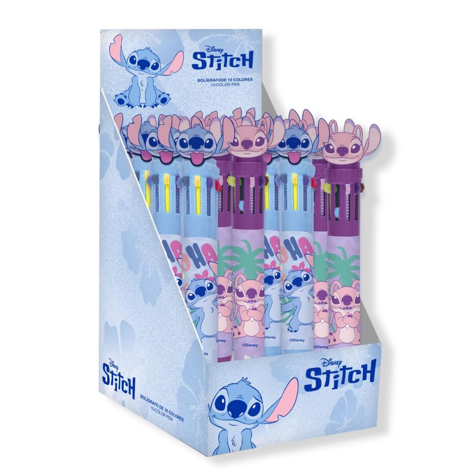 Boligrafo colores Stitch Disney surtido_0