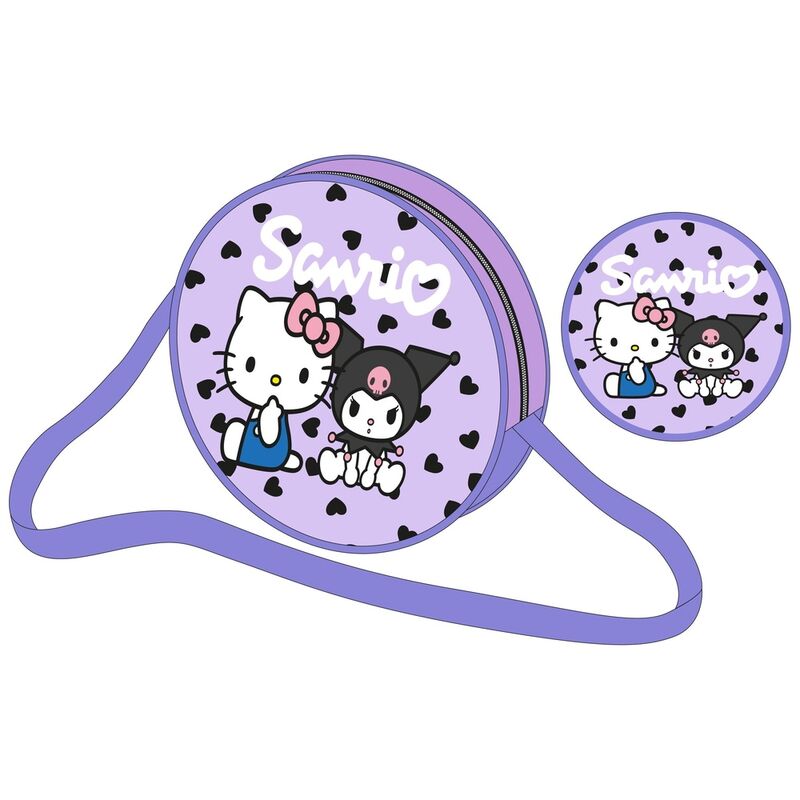 Bolso bandolera Kuromi & Hello Kitty_0