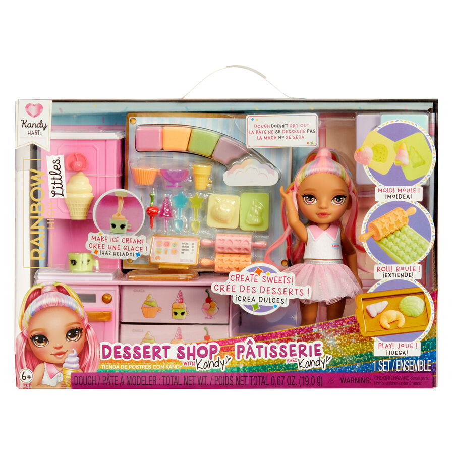 Rainbow High Little - Dessert Shop with Kandy Spielset, Spielfigur_0