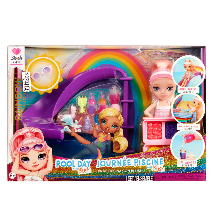 Rainbow High Little - Pool Day with Blush Spielset, Spielfigur_0