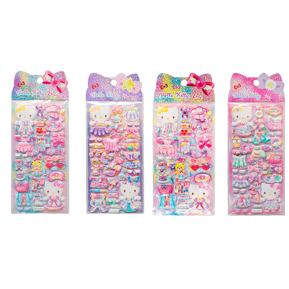 Pegatinas relieve Hello Kitty surtido_0