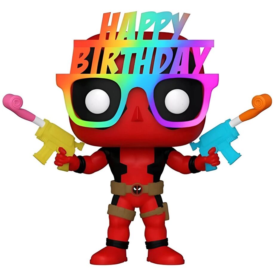 Figura POP Marvel Deadpool 30th Birthday Hat Deadpool Exclusive_0