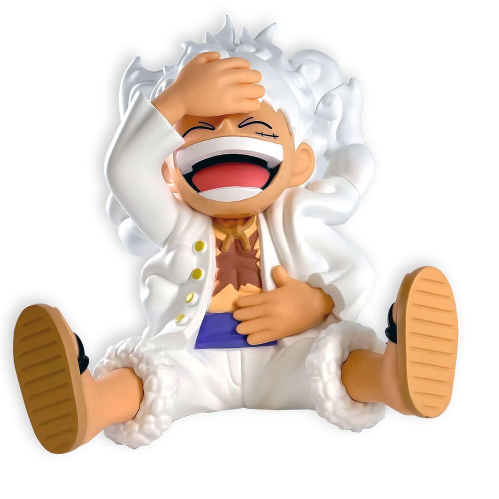 Figura hucha Monkey D Luffy Gear 5 One Piece 15cm_0