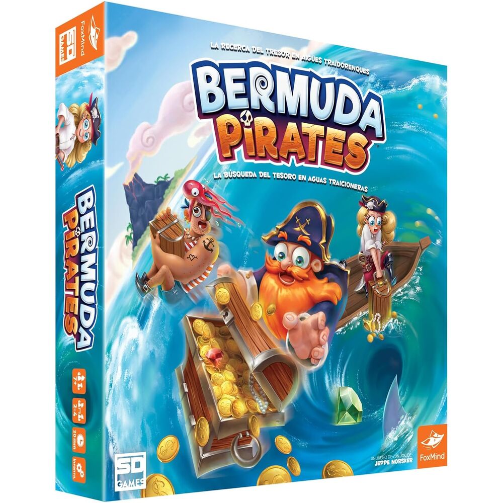 Juego de mesa Bermuda Piratas español_0