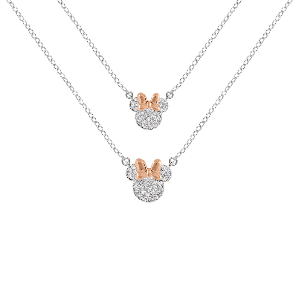 Set 2 Colgantes mama + hija Minnie Disney_0