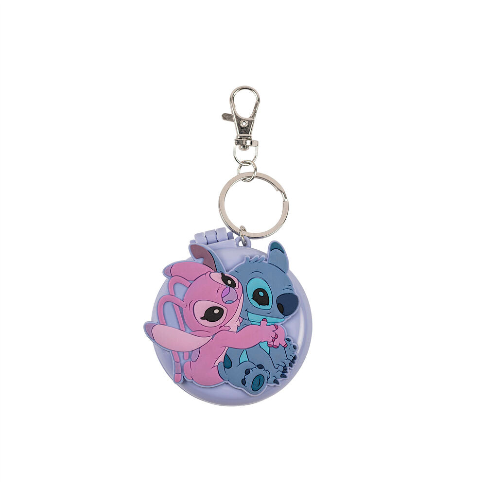 Llavero Cepillo y espejo Stitch & Angel Disney_0