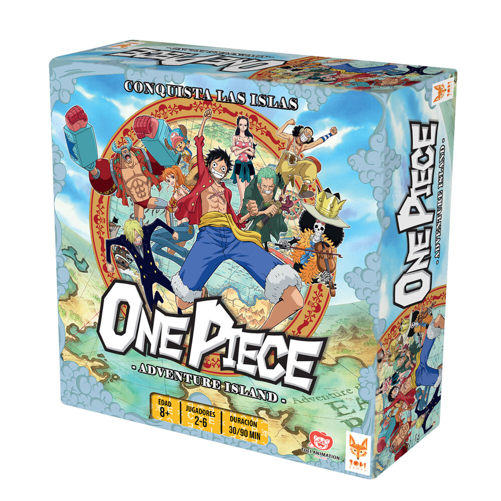 Juego de mesa Isla de Aventuras One Piece español_0