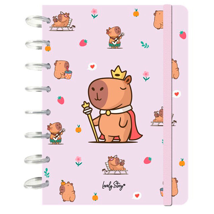 Cuaderno A5 Majesty Capibara_0