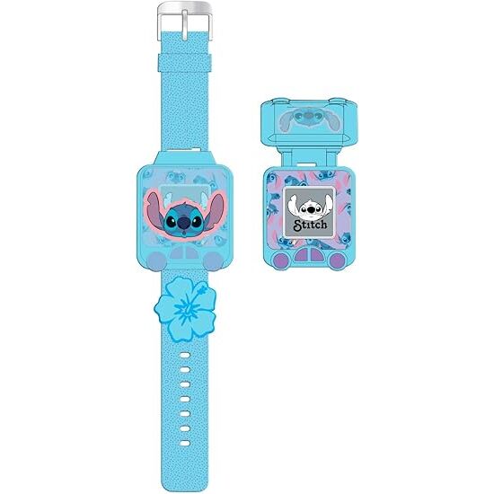 Reloj digital educativo con juegos Stitch Disney_0