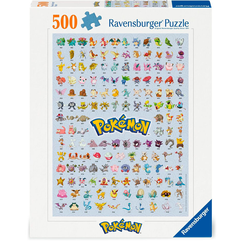 Puzzle Pokemon 500pzs_0