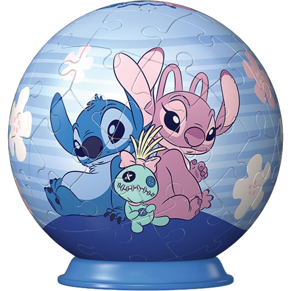 Puzzle 3D Angel & Stitch Disney 54pzs_0
